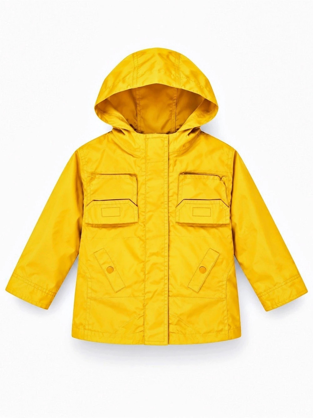 Joe Fresh Baby Rain Jacket in Yellow Size 6-12M Like New